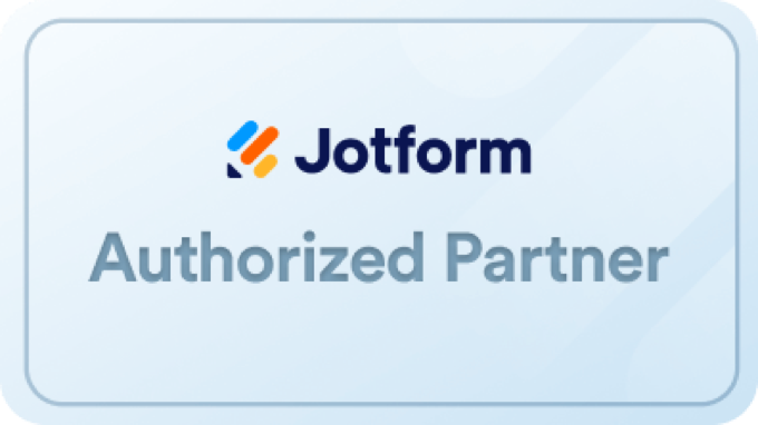 Logo Jotform Authorized Partner